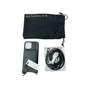 📱NEW Bandolier Emma Crossbody Leather Phone Case for iPhone 12 / 12 Pro NWT